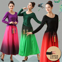 New Xinjiang dance suit Xinjiang Uighethnic dance practice skirts Xinjiang Uighethnic dance skirts Xinjiang dance skirts