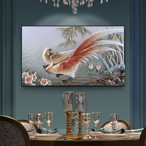 Ruiddan restaurant decoration painting modern simple 3D three-dimensional shielding electric gate box single dining room relief hanging painting
