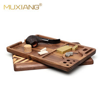 Elecampane Smoky smoke fighting accessories Huaches wood solid wood Woke Grass Pan handmade cut tobacco Awakening Grass Running Wet Pan