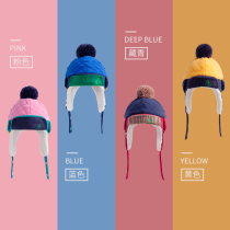 KK tree Korean childrens hat autumn and winter baby children children boys and girls plus velvet Lei Feng ear hat tide