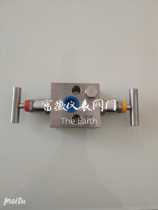 Stainless steel instrument valve integrated two-valve group EF-1 needle valve NPT1 2 valve switch