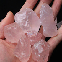 Mind bread powder Crystal asesley transparent heart wheel love high frequency energy Crystal recruitment peach blossom