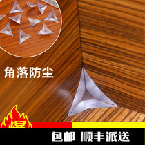 Transparent Crystal Drawer Corner Dust Angle Wardrobe Cabinet Dust Cabinet Dust Cabinet Body Dead Angle Rubber Kernels 100 Fit