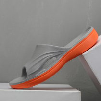 Slippers men Big code Summer home Indoor Bathroom Non-slip 47 individuality 48 Fashion thick bottom outside wearing tide