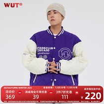(WUT official store) winter series original design three-dimensional embroidery logo Diamond cotton padded jacket