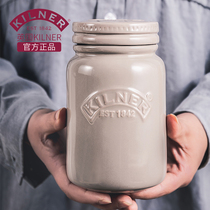 British kilner ceramic tea cans sealed cans tea cans sealed with lid storage cans tea cans small storage cans