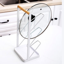 Cover Shelf Vertical Countertop Chopping Board frame Kitchen Case Board Frame Home Cutting Board Containing Shelf Nordic Home