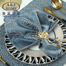 Customized cloth for cloth cloth button Nordic hotel restaurant sample room Simple folding cloth absorption and rubbing cup cloth