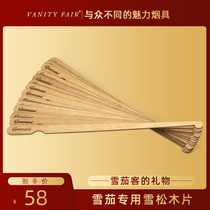 Cedar ignition special cedar wooden strip 25 Gift Box extended cedar wood cigar matches