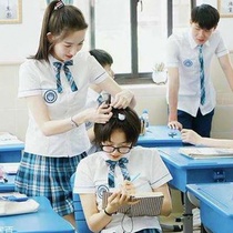 Junior school uniform Lin Miaomiao the same class uniform College style high school uniform men and women perform graduation sailor suit suit