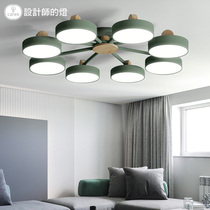 Designer Lights Nordic Living room Lights Simple modern bedroom Round LED ceiling lights Dining room ceiling dual-use lights