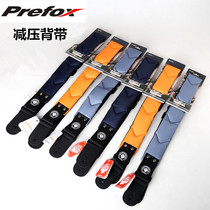 (New) guitar strap electric guitar bass strap cross grid fabric microfiber decompression strap
