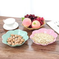 Fruit Pan Creativity Modern Living Room Eu Style Home Fruit Tray Dry Fruit Tray Office Desktop Snack Pan Candy Pan