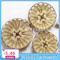 High quality round basket KTV bar snack snack fruit staple popcorn Greens basket fries fried chicken basket