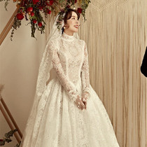 Bridal wedding veil French eyelashes Lace veil 1 5 meters 3 meters soft yarn veil White travel shoot tulle