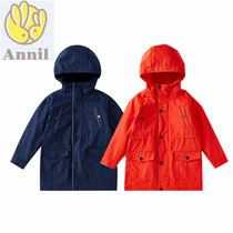 Annai childrens clothing 2019 winter new mens big childrens woven off-the-gallbladder windbreaker jacket AB945721