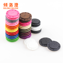 Hand stitched round magnet buckle color dark button clothes suction buckle magnetic button coat women button invisible button button accessories