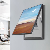 Hand painted oil painting electric meter box decoration painting into the family Xuanguan hanging gangway mural brief modern abstract painting custom size