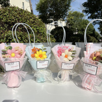 Creative Real Flowers Everlasting Dry Flowers Full Star Simulated Flowers Bouquet Birthday Festival Gift Wedding Companion