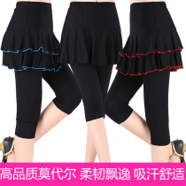 Summer Dance Capri pants Leggings Modal Cotton Culots Women Square Dance Clothing Yoga Clothing Special Specials