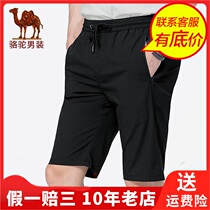 Camel Camel summer straight five-section pants mens pants youth Korean thin casual pants X9V261042