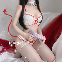 iosgirl Japanese sweet two yuan beautiful girl Water ice Moon Moon hare without rimless underwear set 9252X