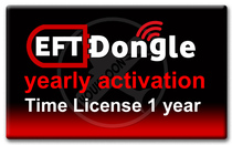 EFT DONGLE annual activation panel one year EFT renewal 1 year