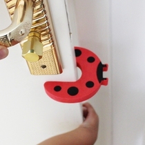 Q door card door stop safety door card baby door plug door clip door card child anti-pinch hand safety card 5 sets