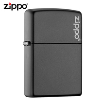 ZIPPO lighter genuine color dumb paint 218zl black dumb paint limited counter positive gift personalized custom send boyfriend