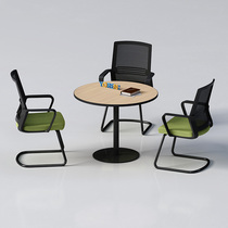 Brief Hyundai Talks Table And Chairs Combined Hotel Lounge Area Guests Office Business Sales Office Reception Small Round Table