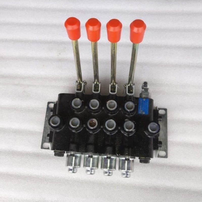 Hydraulic valve double - road 1 2 34 hydraulic cylinder accessories