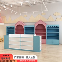 Mother and baby store shelf milk powder display cabinet diapers display rack childrens toy display rack Zhongdao cabinet pet store container