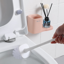 Nordic toilet brush set free hole wall-mounted toilet wash toilet brush long handle no dead angle cleaning brush household