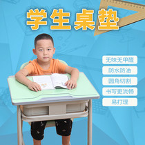 Class table mat transparent tablecloth waterproof plastic crystal board desktop 4060 writing learning desk mat primary school children