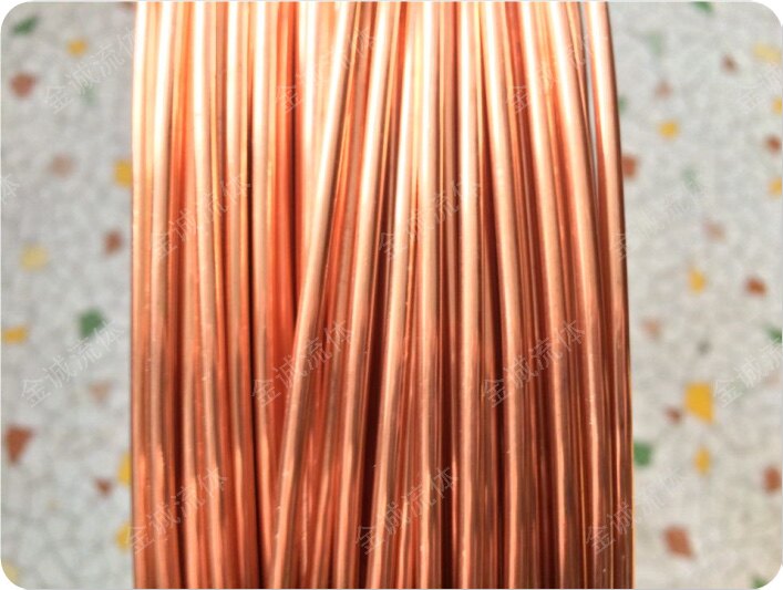 英制1/8  3.175mm 公制3mm 3毫米铜管 高洁净铜管 色谱