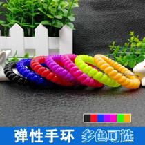 Sauna Fitness Swimming Pool Deposit of Hand Rings Bracelet Number Plate Elastic Bracelet Plastic Bracelet