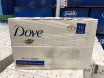 Canada Dove dophen white soft skin milk moisturizing soap 16 pack