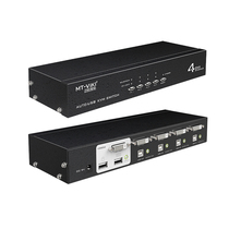 Maitou dimension moment MT-2104DL KVM switcher DVI4 port automatic USB hotkey 4 in 1 out HD 1080p
