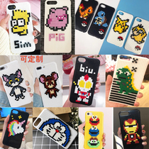 Xu Lego bricks for Apple XiPhone6splus phone case oppoR11 diy Huawei P20 P