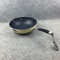 British stellar 3000 28CM non-stick wok DuPont six star coated milk white original packaging