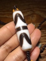 Tibetan area return high oil bag slurry ten full weathered Jade Tiger tooth pearl pendant bracelet for men and women