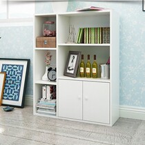 Simple modern simple locker small cabinet student bookcase cabinet Cabinet combination wooden window bookcase