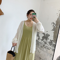 ALIN customized large - code womens clothing 2019 new seahorse knitting sweater loose and lazy in womens clothing