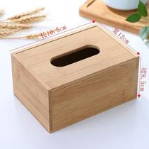 Custom Tissue Box WOOD AND WOOD LOGO CREATIVE NORDIC HOME STORAGE BOX HOTEL OFFICE LIVING ROOM LETTERING PAPER DRAWING PAPER BOX