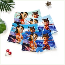 Childrens pure cotton underwear boys triangle Nezha underwear 1-3-5-8-9-12-year-old boy cartoon underwear