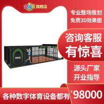 Epwee Smart Large Projection Entertainment Equipment Badminton Experience Gallery Sports Simulation Real Interaction