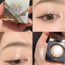 Barbie Brown moon light stone eye shadow moonstone monochromatic eye shadow flash moonstone lasting little red book