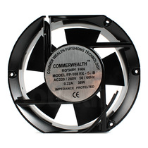 Axial fan 15CM 15050 38W 220V Cabinet cooling fan FP-108EX-S1-S B 17CM
