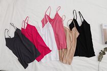 Dutch 100 lap seamless harness sleep bra home Body Shirt Lady Vest Pure color undershirt 2022