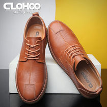 Qiao Lehu (real cowskin)Breathable mens shoes Mens casual shoes Lace-up shoes Mens shoes Mens shoes Mens shoes Mens shoes Mens shoes Mens shoes Mens shoes Mens shoes Mens shoes